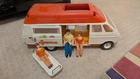 VinTagE TONKA AMBULANCE Rescue Vehicle Van Truck DRIVER NURSE GURNEY Prsd Steel