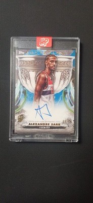 Alexandre Sarr Rookie Auto 6/25 Topps Inception Washington Wizards 2024/2025