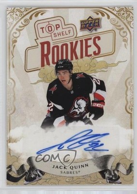 2023 Upper Deck National Convention Top Shelf Rookies /100 Jack Quinn Auto 1cc7