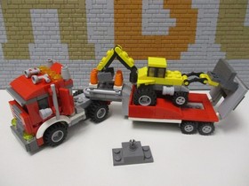 (D 13) LEGO 31005 Creator Semi-Truck with Instructions