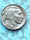 CRISP "About Uncirculated" 1936 "P" Mint buffalo , compl. horn w/ LOTS OF SHEEN!