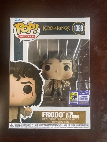 Funko Pop! Lord of the Rings Frodo with the Ring 1389 Sand Diego Comic Con Excl.