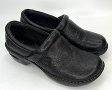 b.o.c. Penny Mahogany slip on shoes/clogs womens size 10