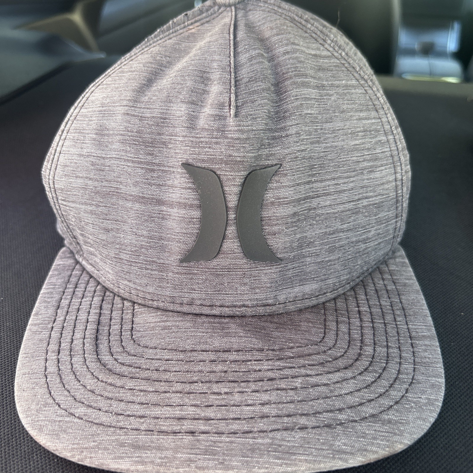 Hurley Gray Adjustable Snap Back  Cap - image 1