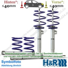 HR Cup-Kit Sportfahrwerk 25-30mm Tieferlegung für VW Golf V 1K1, Bj. 2004-2009