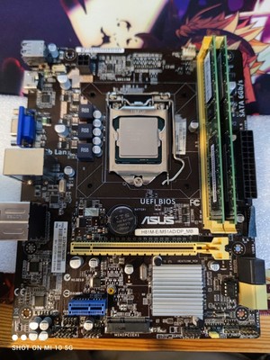 Set: Intel C. i3-4130 + H81M-Mainboard + 2×4 GB DDR3-1600 RAM  + GeForce GT 620