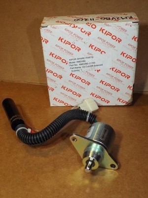 OEM DIESEL GENERATOR STOP CONTROL SOLENOID KM2V80-11700A for Kipor KM280V Engine