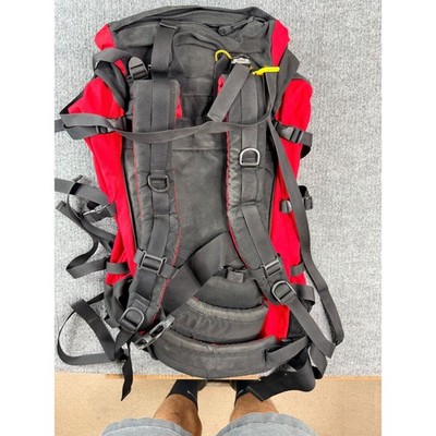 Vintage North Face Patrol Pack Backpack Red Black Hiking Travel