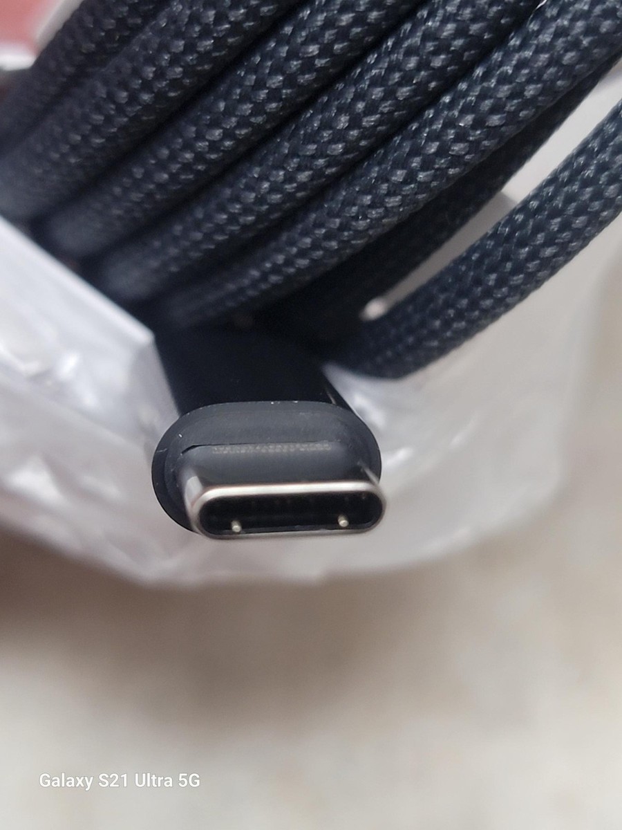 NEW Genuine Apple USB-C to MagSafe 3 Cable (2m) 6 feet Space Black
