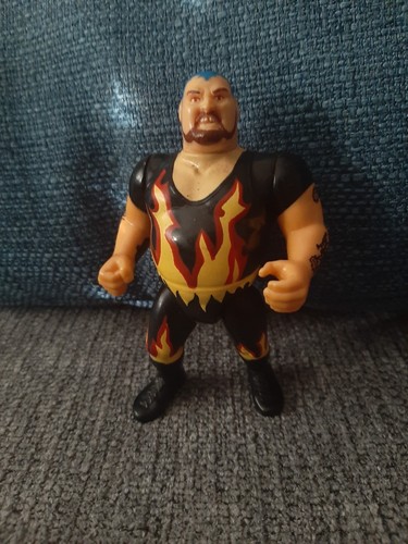WWF WWE Wrestling Hasbro Action Figure Bam Bam Big...