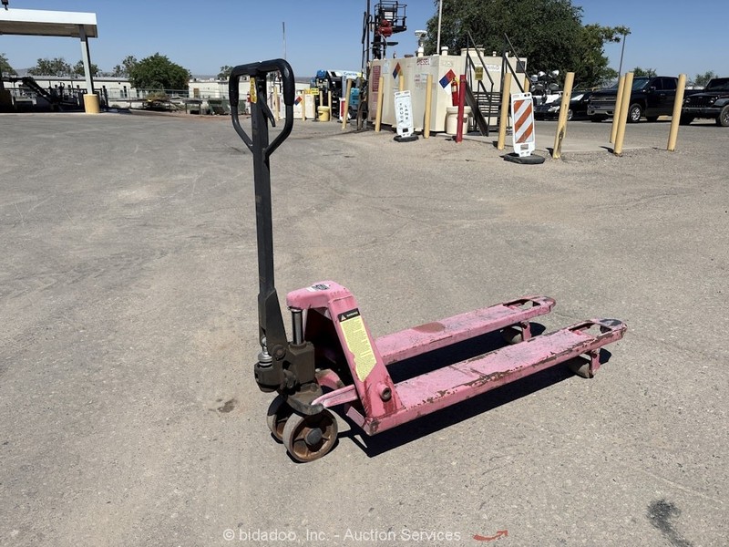 2017 Dayton 2ZE58 Narrow General Purpose Manual Pallet Jack Lift Truck bidadoo