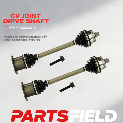 LH + RH CV Joint Drive Shafts for Audi A4 FWD ALT 2.0L B7 A6 2.4L 3.0L BBJ AUTO