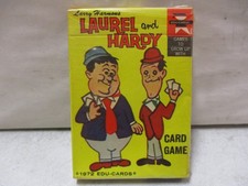 1972 Edu-Cards Laurel and Hardy Card Game A