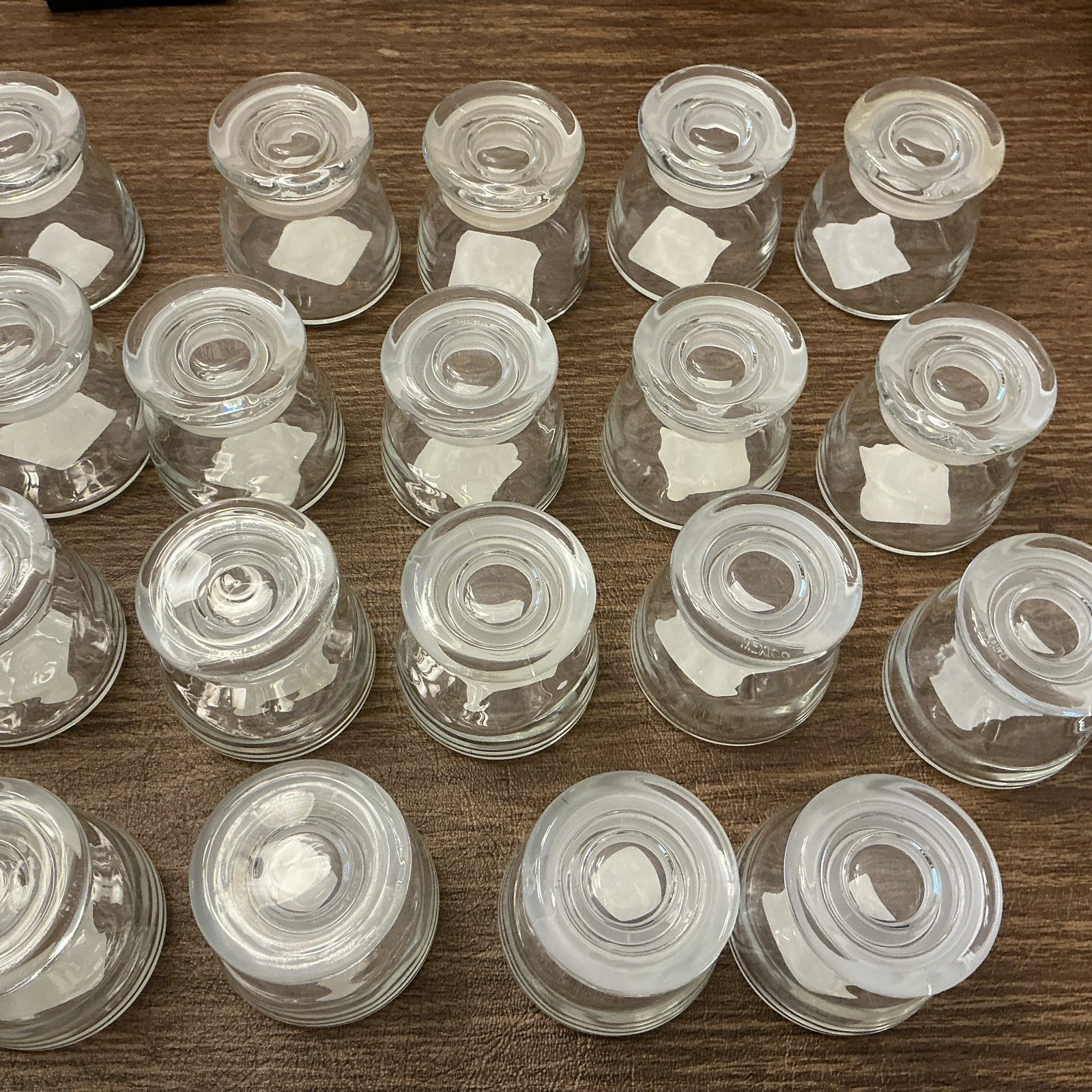Libbey Mini Vibe Spice Glass 4.5oz Storage Jars w/Lids - Set of 19