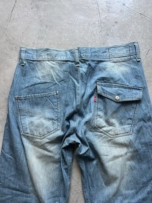 Vintage Levis Engineered Twisted Jeans Actual 35x31 | eBay