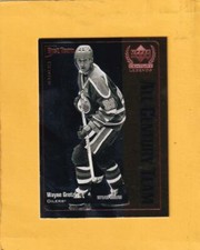 1999-00 Upper Deck Century Legends All Century Team Wayne Gretzky Oilers NM-MT