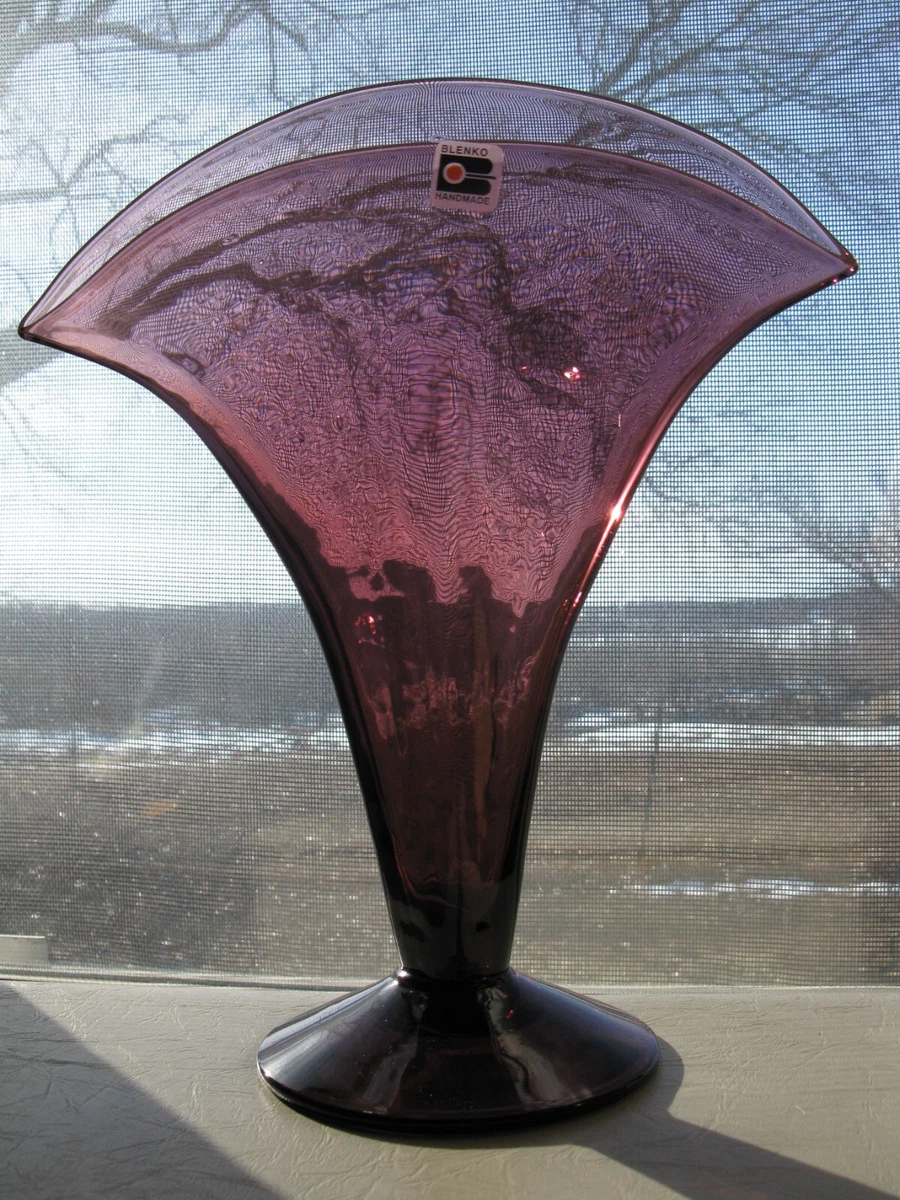 Blenko Fan Vase for sale | eBay Blenko Fan Vase for sale | eBay