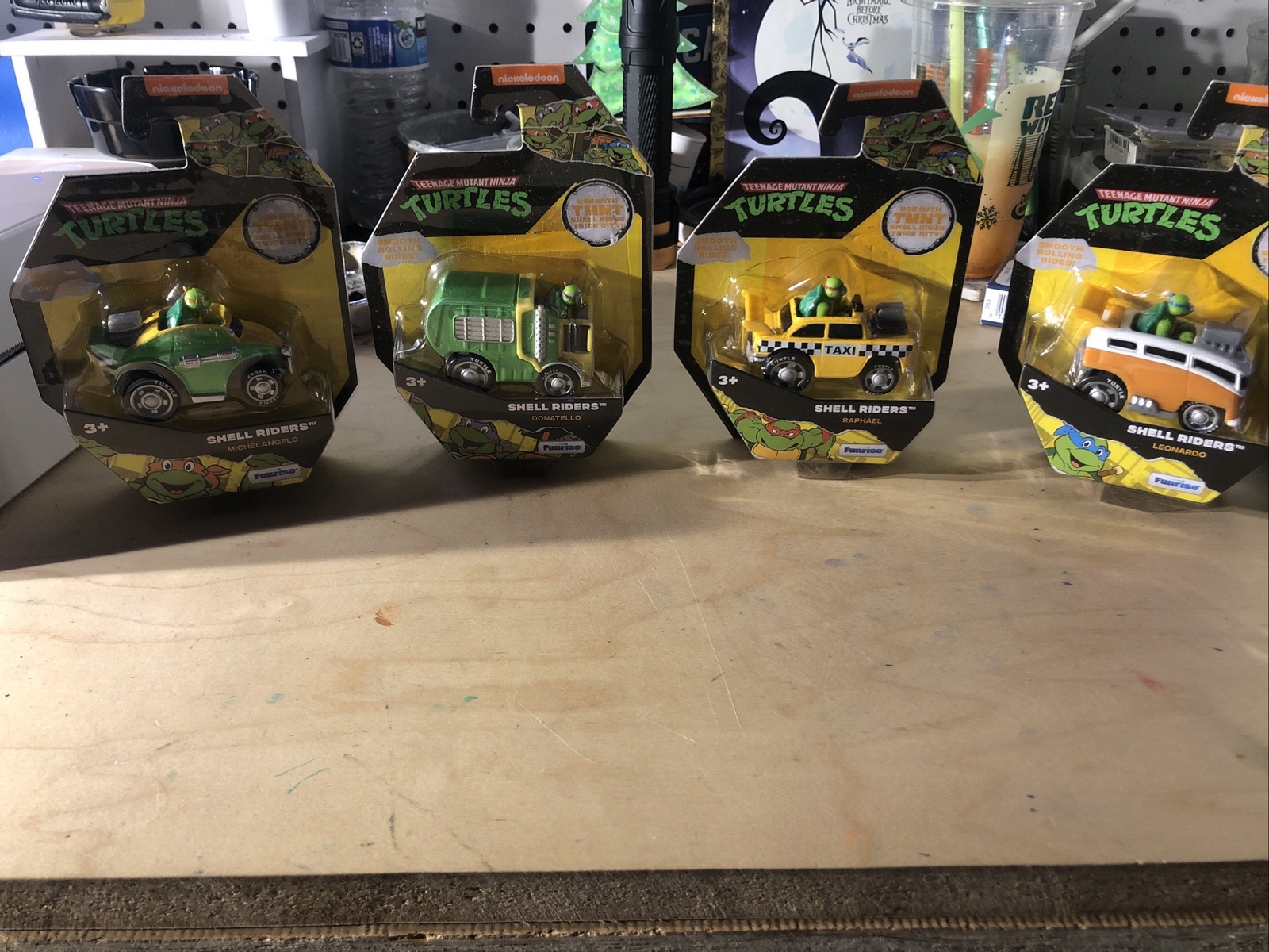 2023 Teenage Mutant Ninja Turtles Nickelodeon Shell Riders complete Set ...