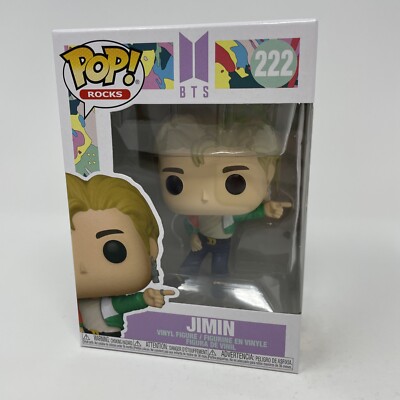 Funko Pop! Rocks BTS Dynamite Jimin 222 with Protector | eBay
