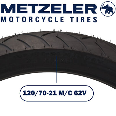 Metzeler ME 888 Marathon Ultra Front 120/70-21 62V Motorcycle Tire