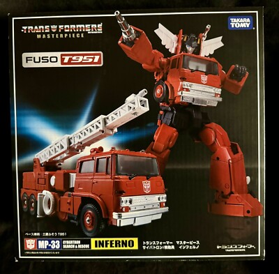 Transformers Masterpiece Inferno MP-33 Takara Tomy MISB - Proof Of Authenticity!