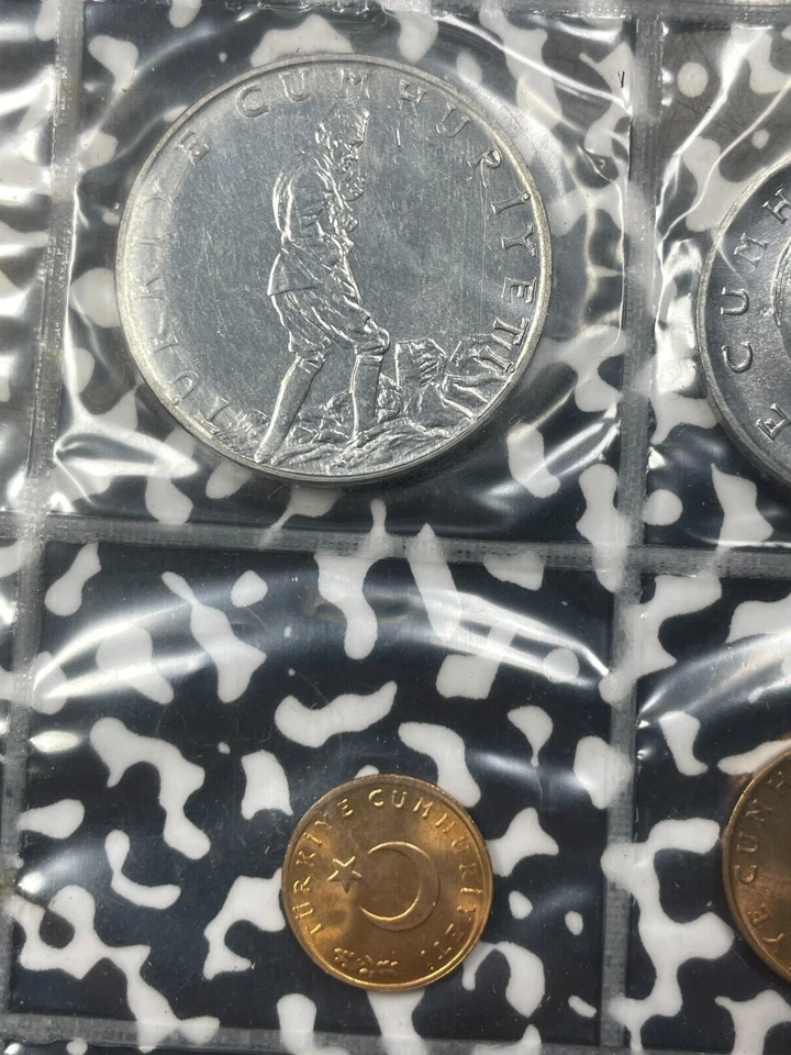 1965 Turkey 6x Coin Uncirculated Mint Set Lot#B2115 With Case & C.O.A. - Image 3 of 4