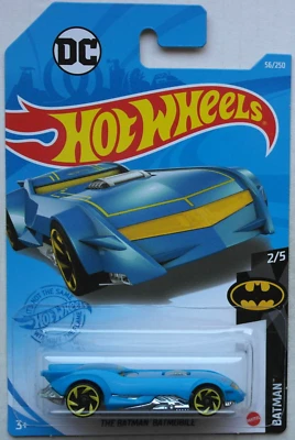 Hot Wheels The Batman Batmobile blau Neu/OVP HW DC Comics Movie Car Auto US-Card - Bild 1 von 4