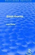 Greek Oracles, Hardcover by Parke, H. W., Brand New, Free shipping in the US