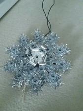 Blinkender Weihnachtsstern Retro Vintage Fensterstern desinfiziert