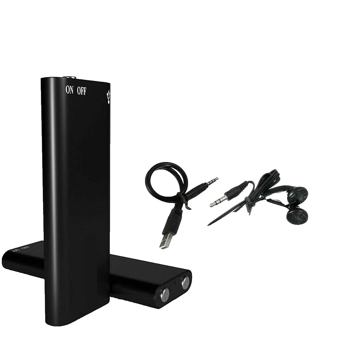 USB 8 GB Flash Memory Dictaphones & 150 hr Max. Recording Time Voice Recorders