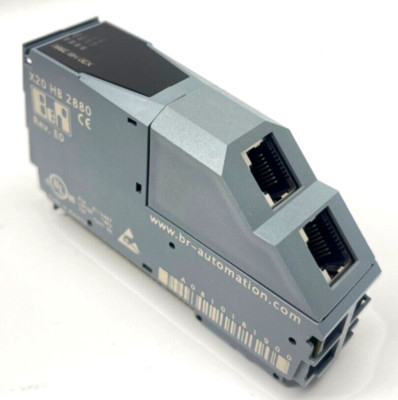 B&R X20HB2880 Hub expansion module 2x hub 100 BASE-TX -Free 2nd Day Air Delivery