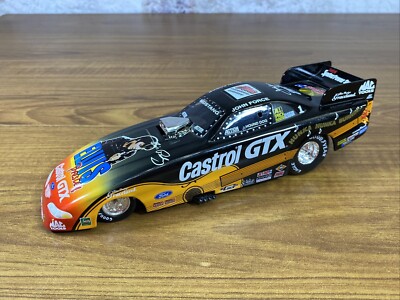 JOHN FORCE CASTROL GTX 1998 MUSTANG FUNNY CAR ELVIS Presley 1/24