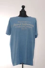 Petrol Industries Mens T-Shirt 3XL Blue Light Blue Motif Crew Neck Cotton
