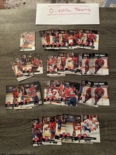 1991-92 Lot of 70 Montreal Canadiens hockey cards. Pro Set, free ship, see photo