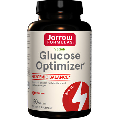 Jarrow Formulas Glucose Optimizer, Supports Healthy Glucose Level 120 Tablets