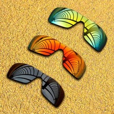 US 3 Sets Lenses Replacement for-Oakley Batwolf Polarized-Black Orange Red Gold