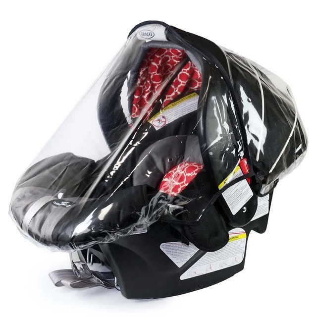 Infant Carrier Car Seat,&amp; Doona Rain &amp; Weather Sheild