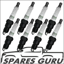8x Genuine AC Delco Spark Plugs R45TS: 350 Corvette, Chev, etc  Cast Iron Head