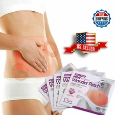 25 Pcs MYMI Korea Wonder Belly Abdomen Burn Fat Wing Weight Loss Slimming Patch 