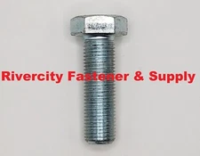 (25) M12-1.25x40 Hex Head Cap Screws M12x1.25 x 40 Bolts 12mm x40mm Fine Thread