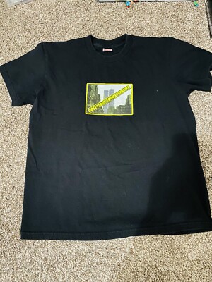 Supreme Greetings From NY Tee Shirt SS19 - BLACK size M | eBay