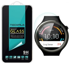 TechFilm Tempered Glass Screen Protector Saver for Motorola Moto 360 Sport