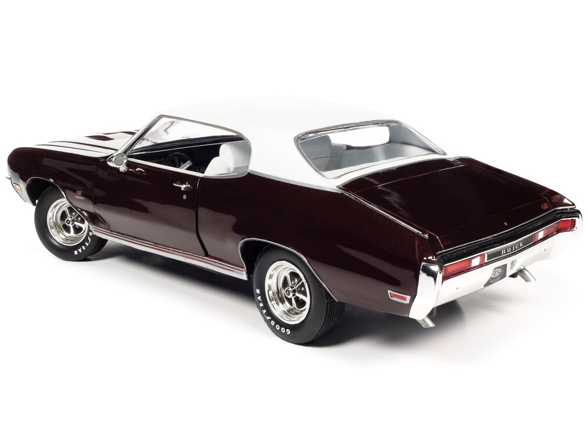 1970 Buick GS Stage 1 Diecast 1/18 Burgundy Mist Metallic