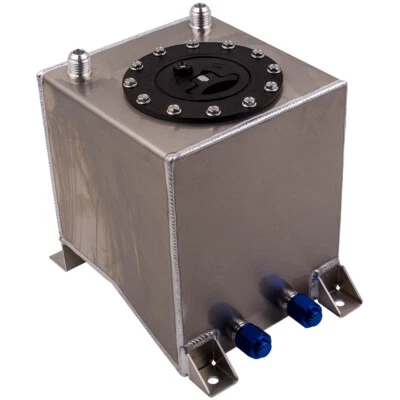 Racing Lightweight Aluminum 10L Fuel Cell Tank Universal for all Vehicle NEW - Photo 1/4