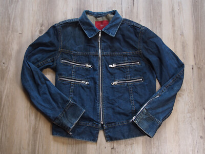 LEVIS RED ZIP JACKET GR. L JEANSJACKE 00ER JAHRE PREMIUM EDITION Y2K RARE