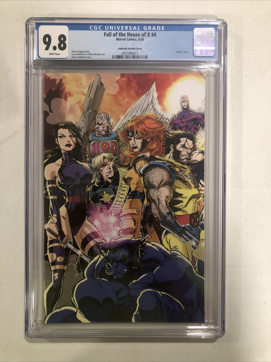 COMICS NEWS vol.4 、14 Fall Of The House Of X-Men #4 CGC 9.8 Kaare Andrews Virgin