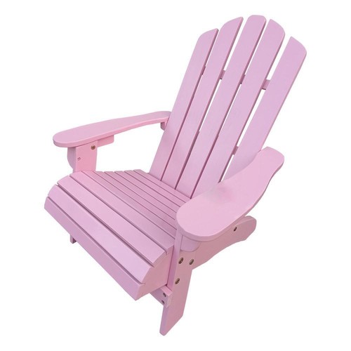 New Durable Outdoor or indoor Wood children Adirondack chair,pink