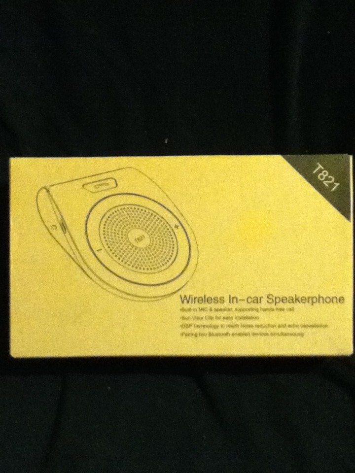 Wireless in car speaker