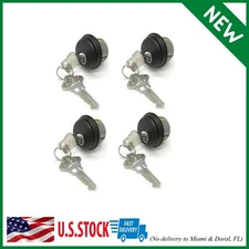 Mortise Lock Cylinders 4-Pack (Same Keys), Adams Rite Cam for Storefront Doors