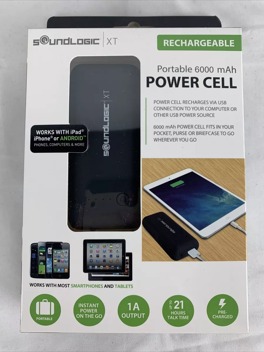 Soundlogic xt 6000 2025 mah battery